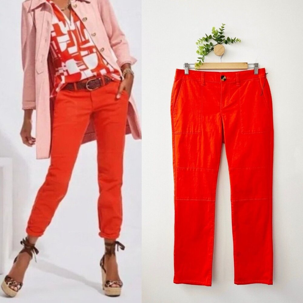 Coral Cabi Utility Trouser - Size 2